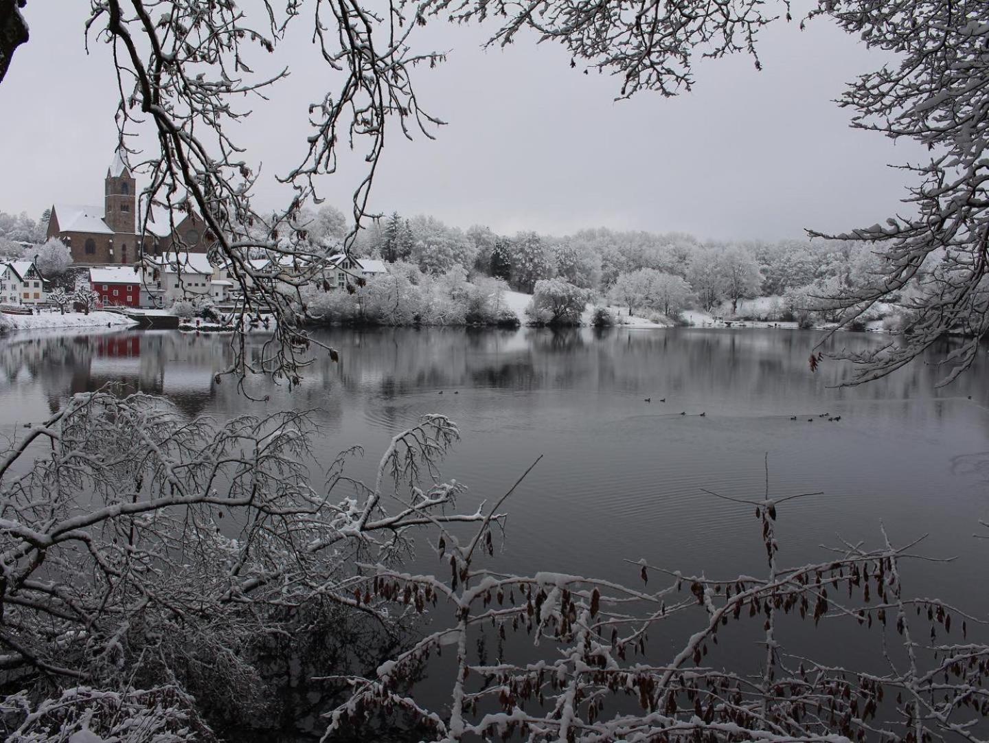 Ferienwohnungen Eifelstuben Mit Charme - Am See, Nahe Burg Ulmen Buitenkant foto